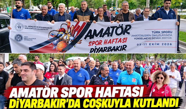 Amatör Spor Haftası Diyarbakır’da Coşkuyla Kutlandı