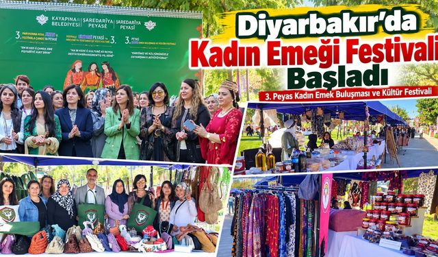 Diyarbakır’da Kadın Emek Festivali başladı