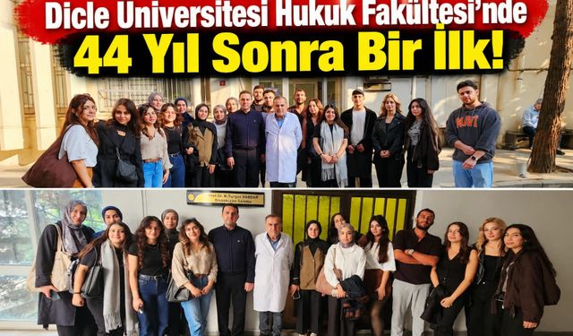 Diyarbakır’da Hukuk Eğitiminde Bir İlk!