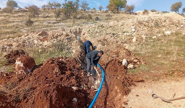 Eğil’de 10 Yeni Hane İçin İçme Suyu Altyapısı Güçlendirildi