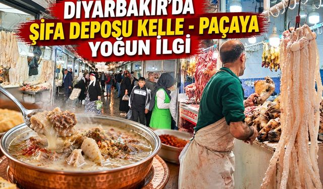 Diyarbakır'da Şifa Deposu Kelle - Paçaya Yoğun İlgi