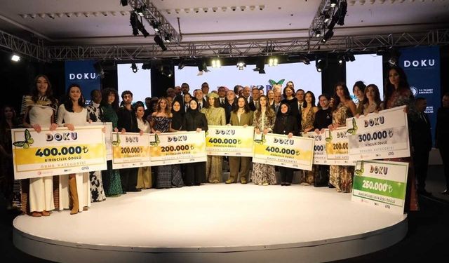 Gaziantep’te Doku Kumaş Tasarım Yarışması’nın Finali Yapıldı