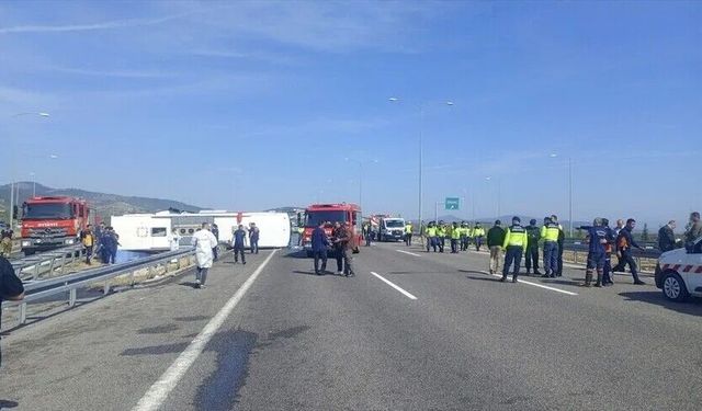 Manisa’da Tur Otobüsü Faciası: 11 Ölü, 27 Yaralı