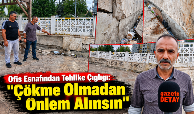 Ofis Esnafından Tehlike Çığlığı: "Çökme Olmadan Önlem Alınsın"