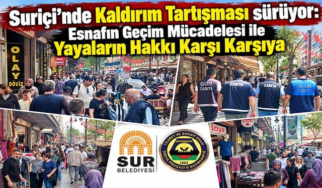 Suriçi’nde Kaldırım Tartışması sürüyor: Esnafın Geçim Mücadelesi ile Yayaların Hakkı Karşı Karşıya