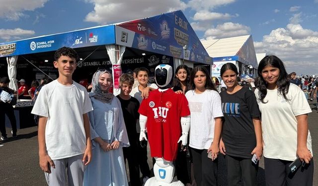 İdilli öğrenciler TEKNOFEST Güneydoğu’da teknolojiyle buluştu