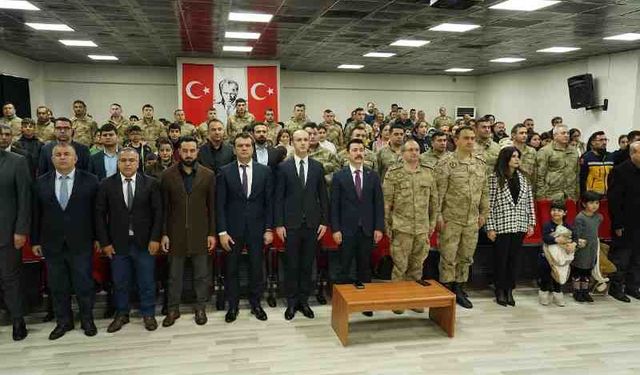 Kulp'ta Çanakkale Zaferi anma töreni