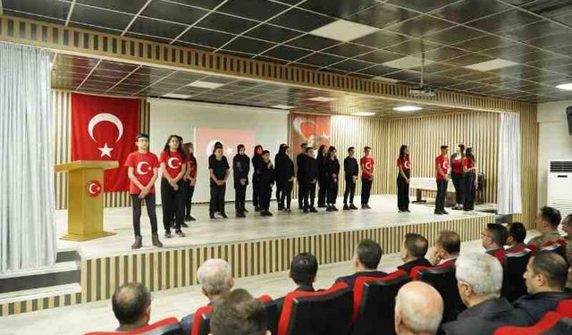 İstiklal Marşının kabulünün yıldönümü Kulp’ta kutlandı