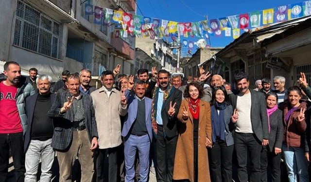 DEM Partisi, Kulp'ta oy oranını yüzde 49'dan yüzde 55'e çıkardı