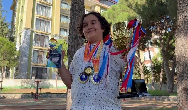 12 yaşındaki Atlas Haser, WMI’da ‘Legend’ unvanını kazandı