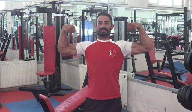 Milli bilek güreşçi Ceyhan Ağbal'ın hedefi Dünya Şampiyonası'nda altın madalya