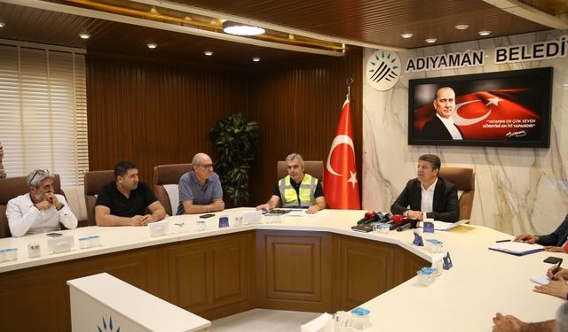 Adıyaman Belediye Başkanı Tutdere, basın mensuplarıyla bir araya geldi