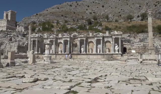 Antik Roma'da hamam kültürünün izlerine Sagalassos'ta ulaşıldı