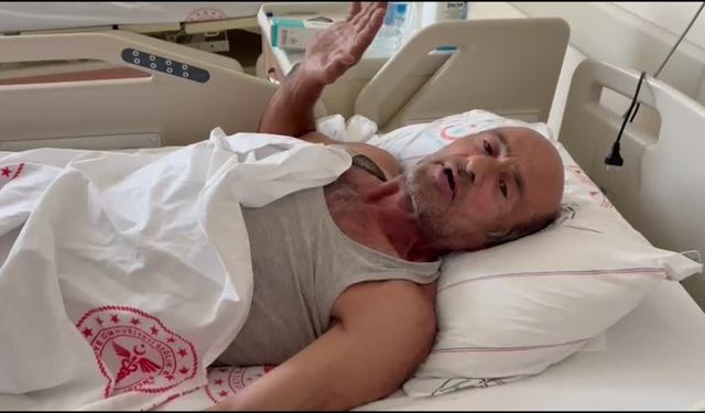 Ayı dehşeti: Saldırıda yaralanan kişi yaşadıklarını anlattı