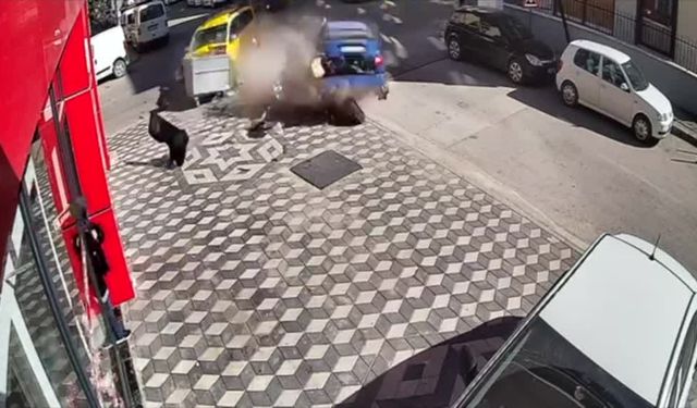 Bu iş yerine 2 yılda 9 araç çarptı