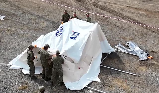 Bölgesel Deprem Saha Tatbikatı yapıldı