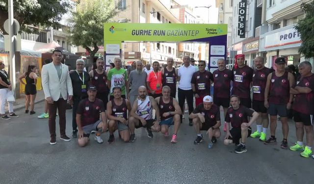 Gurme Run yarı maratonu Gaziantep'te gerçekleştirildi