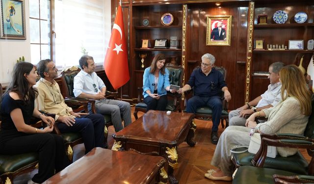 Eşbaşkan Bucak, sanatçıları ağırladı
