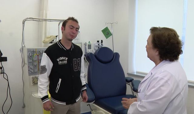 Kemik iliği bağışıyla lösemiyi yenen genç yarım kalan üniversite eğitimini tamamladı