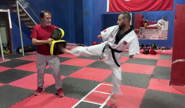 Para tekvandocu Muhammed'in hedefi dünya şampiyonluğu