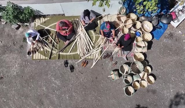 Sepetçilik mesleği, kooperatifte yetişen kadın ustaların eliyle yaşatılacak