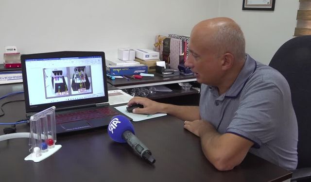 Anne babasının kullandığı solunum egzersiz cihazını dijitale dönüştürüp patent aldı