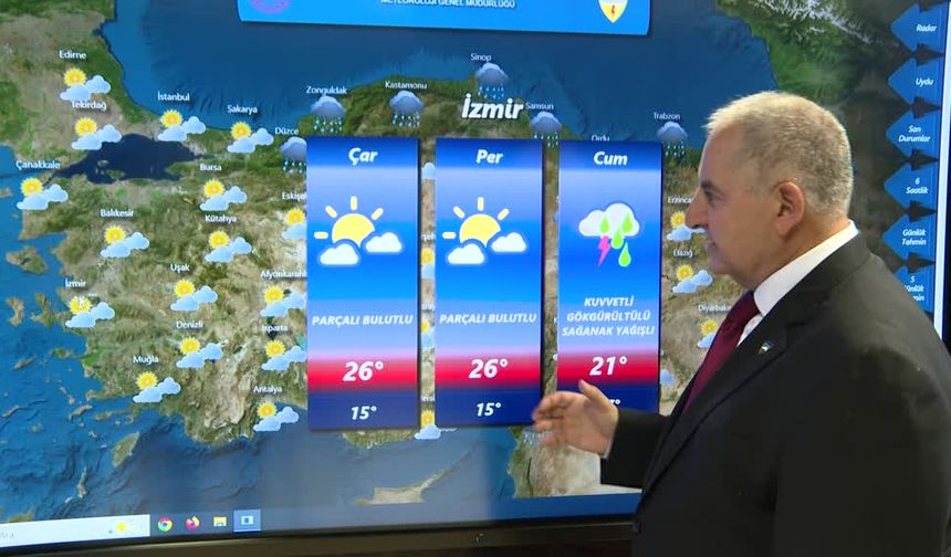 Bu hafta yurdun batı kesimleri yağışlı geçecek