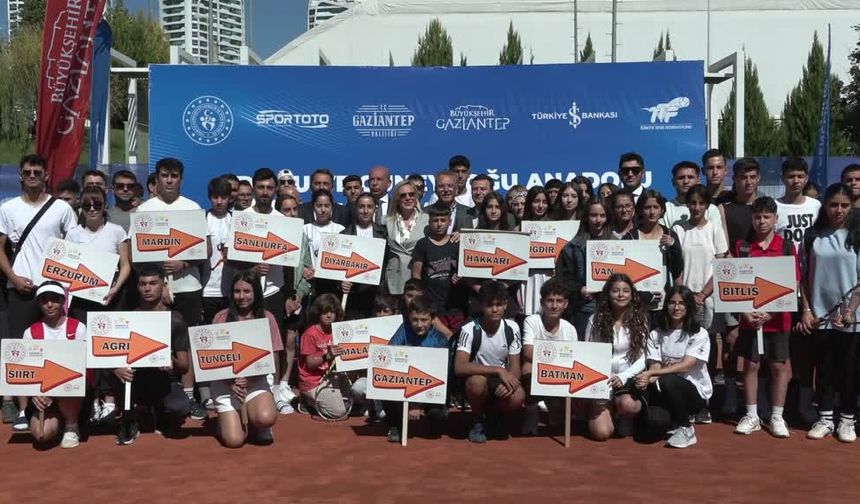 Doğu ve Güneydoğu Anadolu Tenis Takım Şampiyonası, Gaziantep'te başladı