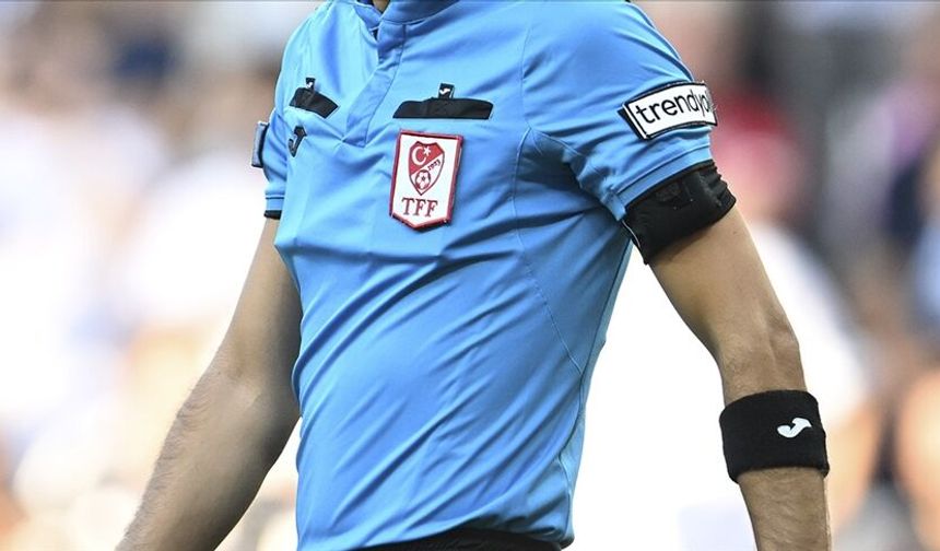 Trendyol 1. Lig'de ilk haftanın hakemleri açıklandı