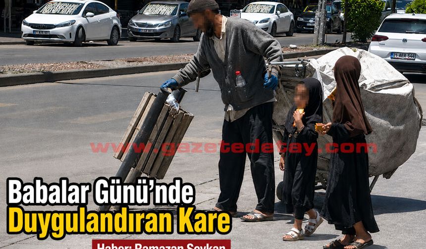 Babalar Günü'nde Duygulandıran Kare