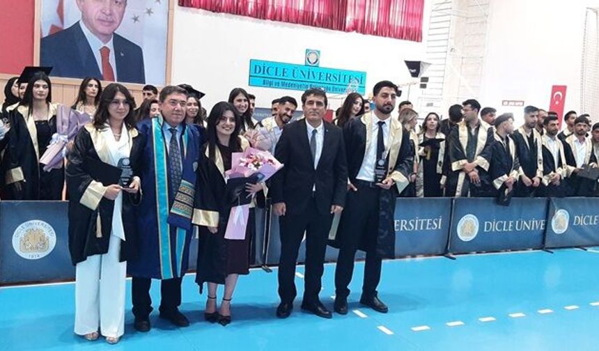 Dicle Üniversitesi BESYO yeni mezunlarını verdi