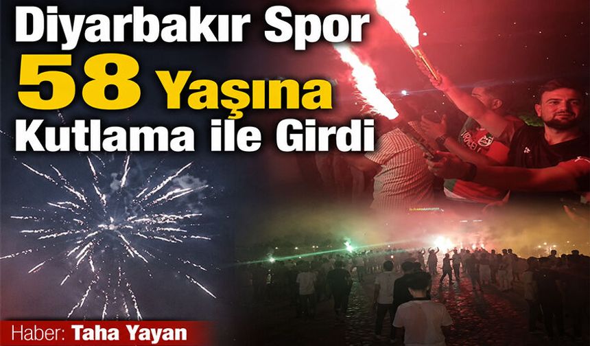 Diyarbakır Spor 58 Yaşına Kutlama ile Girdi