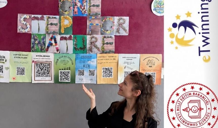 Diyarbakır’da Köy Okulu Öğrencilerinden Doğa İçin Örnek eTwinning Projesi