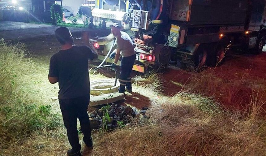 Fabrika Mahallesi’ndeki ana kolektör hattı arızası giderildi
