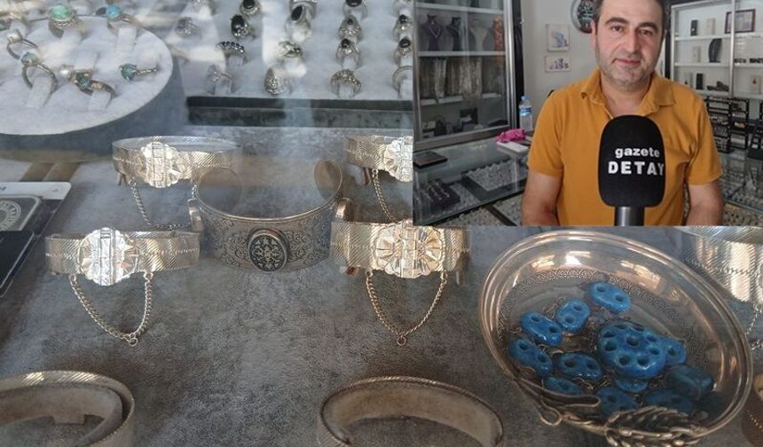 Diyarbakırlı Gümüş Ustası Özcan Ergün: "Gümüşte İşler Durma Noktasına Geldi''