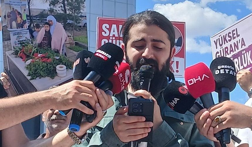 Güran Ailesi Dağkapı Meydanı’nda Basın Açıklaması Düzenledi