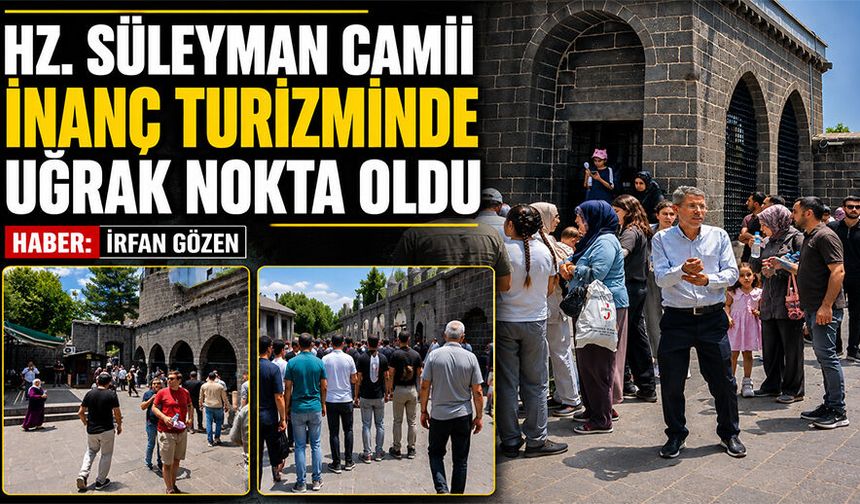 Hz. Süleyman Camii İnaç Turizmimde Uğrak Nokta Oldu