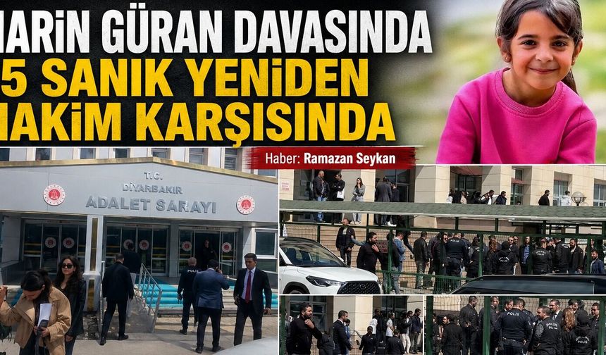 Narin Güran Davasında 15 Sanık Yeniden Hakim Karşısında
