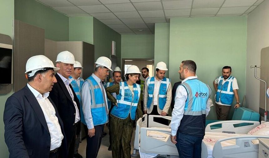 Kayapınar Şehir Hastanesi'nde Son Durum Değerlendirildi