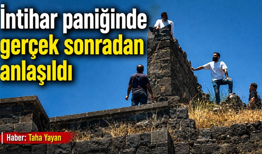İntihar paniğinde gerçek sonradan anlaşıldı