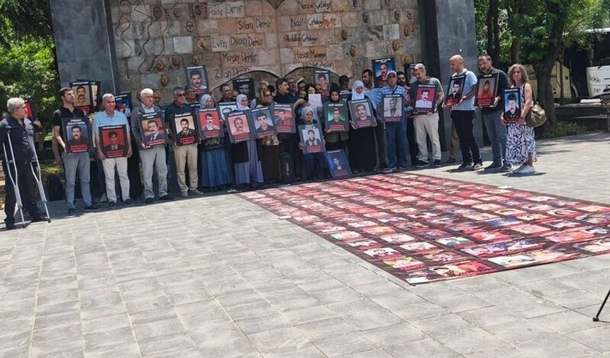 Kayıp yakınları 904.hafta Edip Aksoy ve Orhan Cingöz’ün  faillerini sordu
