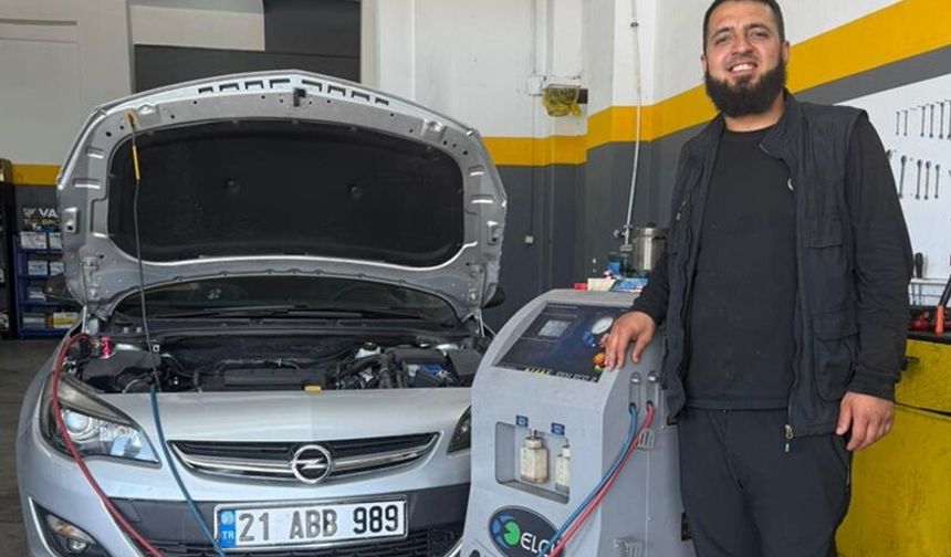 Diyarbakır'da yaz sıcakları öncesi araç klimalarına bakım uyarısı