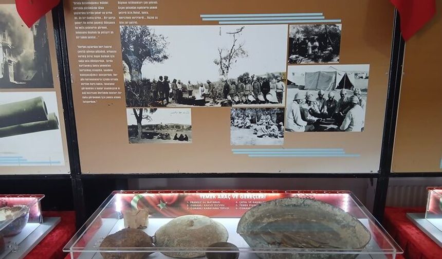 Diyarbakır’da Çanakkale Ruhu Tarihi Objelerle Yaşatılıyor