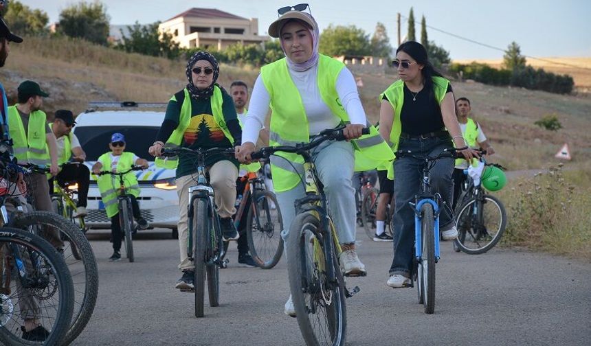 Silopi'de 13. Yeşilay Bisiklet Turu düzenlendi