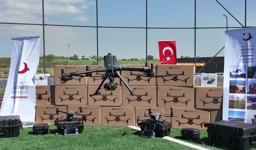 Hudut hattına 391 termal dronla güçlü takip: Sınır güvenliğinde dron gücü artırıldı