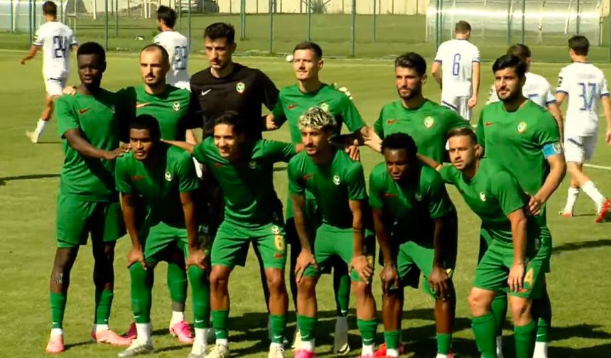 Amedspor hazırlık maçında mağlup