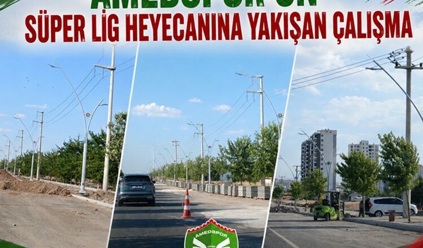 Amedspor'un Süper Lig Heyecanına Yakışan Çalışma