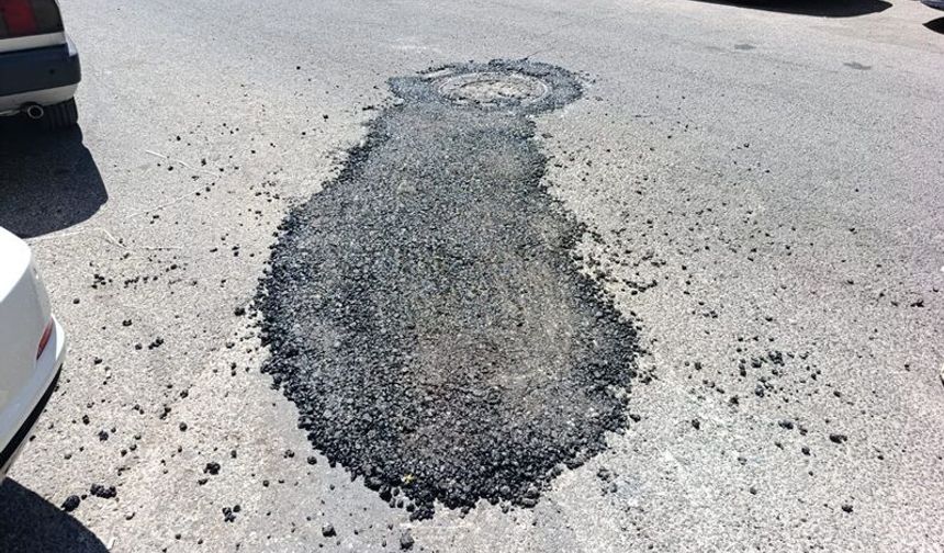 Haberimizin Ardından Belediye Harekete Geçti: Yoldaki Çukur Onarılıyor