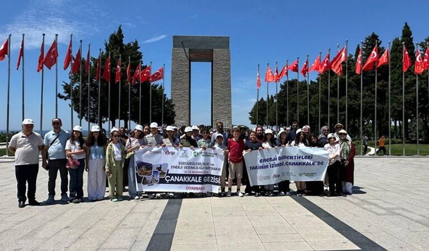 Diyarbakırlı "Enerji Dedektifleri" Çanakkale'de Tarihe Yolculuk Yaptı