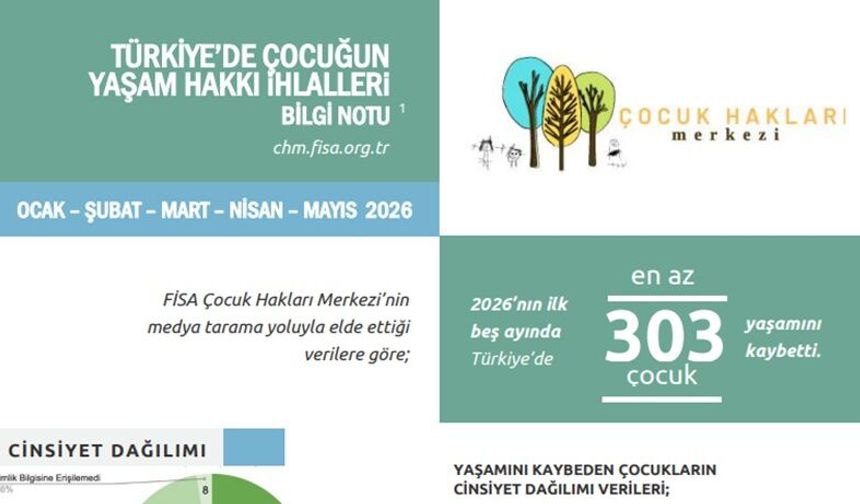 Türkiye’de 5 Ayda En Az 303 Çocuk Önlenebilir Nedenlerle Hayatını Kaybetti